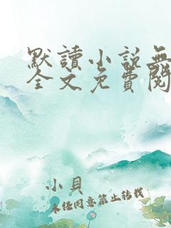 默读小说无弹窗全文免费阅读