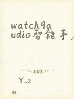watch9audio智能手表说明书