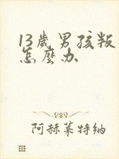 13岁男孩叛逆怎么办