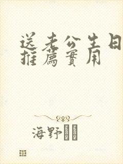 送老公生日礼物推荐实用