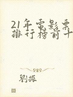 21年电影票房排行榜前十名