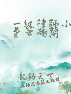一级律师小说免费笔趣阁