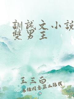 训诫文小说推荐双男主