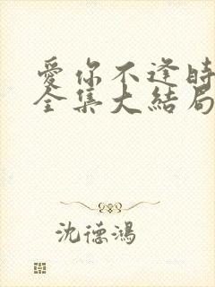 爱你不逢时短剧全集大结局