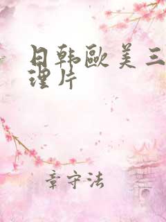 日韩欧美三级伦理片