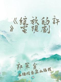 《绽放的许开心》电视剧
