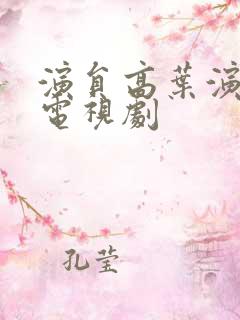 演员高叶演过的电视剧