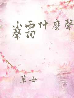 小雨什么声音拟声词