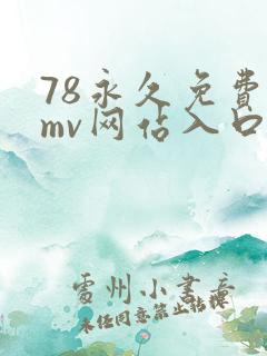 78永久免费看mv网站入口