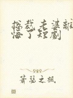 总裁老婆离婚后悔了短剧