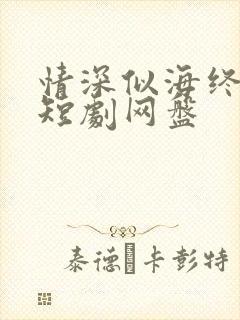 情深似海终成空短剧网盘