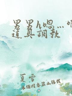 男男h嗯…啊 道具调教