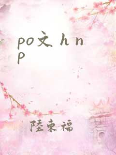 po文 h np