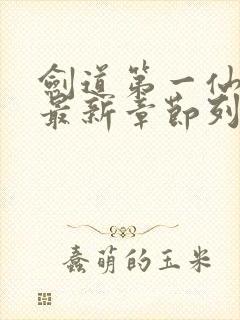 剑道第一仙苏奕最新章节列表