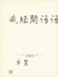 藏经阁污污污 藏经阁污污污