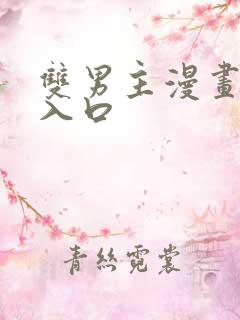 双男主漫画网站入口