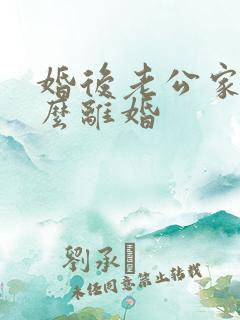 婚后老公家暴怎么离婚