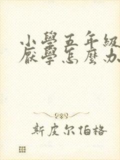 小学五年级小孩厌学怎么办