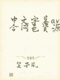 中文字幕av综合网色资源