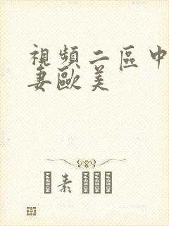 视频二区中文人妻欧美