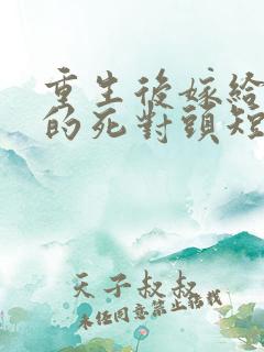 重生后嫁给渣男的死对头短剧