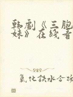 韩剧《三胞胎姐妹》在线看