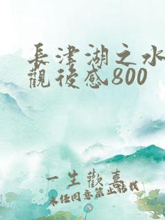 长津湖之水门桥观后感800