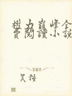 权力巅峰全文免费阅读小说