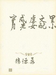 穿成虐文里的白月光女配小说