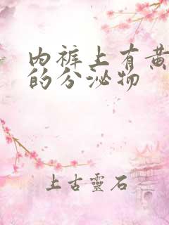 内裤上有黄水样的分泌物