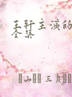 王轩主演的短剧全集