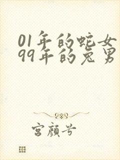01年的蛇女和99年的兔男的婚姻