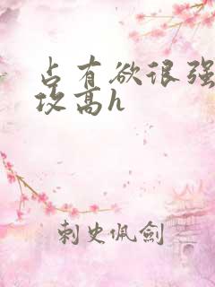 占有欲很强糙汉攻高h