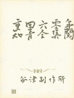 重回六零年代当知青全集阅读