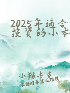 2025年适合投资的小本生意