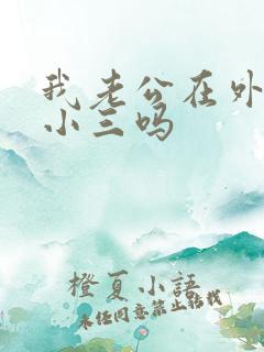 我老公在外面有小三吗