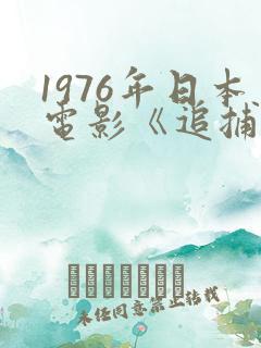 1976年日本电影《追捕》