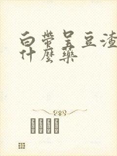 白带呈豆渣状用什么药