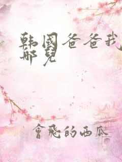 韩国爸爸我们去哪儿