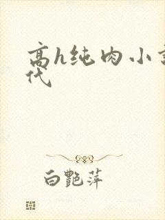 高h纯肉小说古代