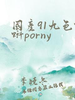 国产91九色蝌蚪porny