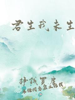 君生我未生全诗