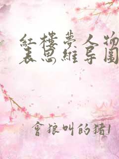 红楼梦人物关系表思维导图