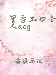 里番工口全彩同人acg