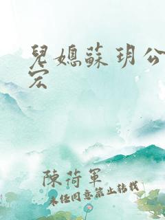 儿媳苏玥公公马宏