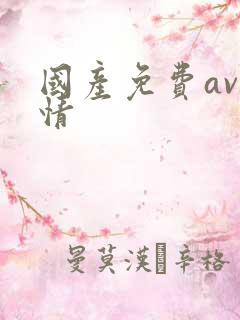 国产免费av剧情