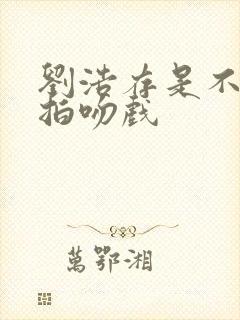 刘浩存是不是不拍吻戏