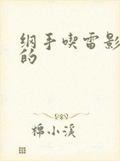 纲手吃雷影大狙的