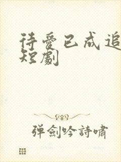待爱已成追忆 短剧
