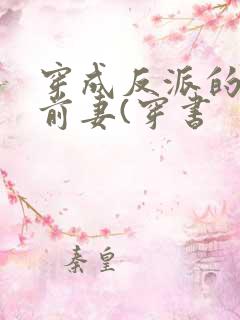 穿成反派的炮灰前妻(穿书